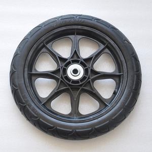 Roues en mousse PU plastique de <span class=keywords><strong>12</strong></span> <span class=keywords><strong>pouces</strong></span> 12x1.75 12x2.125 pour chariot - Product Image 2