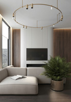 Conception d'aménagement intérieur d'appartements d'hôtel, plans de construction 2D, visualisation en 3D
