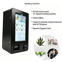 Customized Capacity Blind Box Combo Vending Machine With Credit Card Payment 32'' Touch Screen With Remote Control