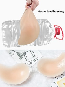 Couvre-mamelons en silicone réutilisables en forme de mangue, bralette push-up sans bretelles, pétales de poitrine auto-adhésifs pour accessoires intimes - Product Image 6