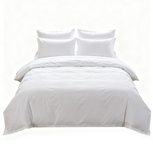 Ensemble de linge de lit hôtelier 4 pièces, 60 pièces, respirant et résistant à l'usure, pour hôtels, maisons d'hôtes, gîtes, vente en gros - Product Image 1