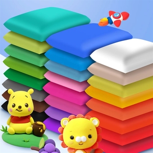 500g Sacchetto Grande di Pasta Modellabile Colorata Ultra-Leggera, 24 Colori, Unisex, Non Sbiadisce, Non Appiccicosa, per Animazione - Product Image 2