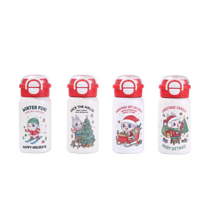 Cartoon Stainless Steel <b>Thermos</b> Cup Double Wall Insulated Portable Outdoor Drinking <b>Bottle</b> For Students Back To School - Product Image 3