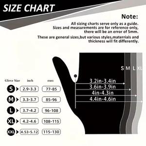 100 ชิ้นถุงมือไนไตรล์สีดำครัวเรือนห้องครัวห้องน้ำทำความสะอาดถุงมือล้างจานทำเล็บย้อมผมสัตว์เลี้ยงปราศจากน้ำยาง - Product Image 5