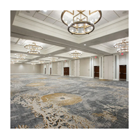 Tapis de salle de bal et d'auditorium sur mesure en laine et nylon Axminster