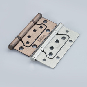 Charnière papillon en métal de haute qualité de 4 pouces pour meubles, charnière de porte encastrée à 2 roulements à billes, charnière de fenêtre durable - Product Image 6