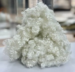 Fibra de Poliéster Hueca Conjugada Reciclada de Vietnam, Relleno de Poliéster para Almohadas de Alto Volumen, 15D 51mm - Product Image 1