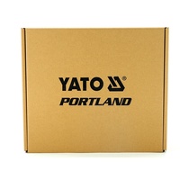 Boîte en kraft personnalisée imprimée, emballage en carton plié avec logo pour outils, équipement industriel, vente en gros