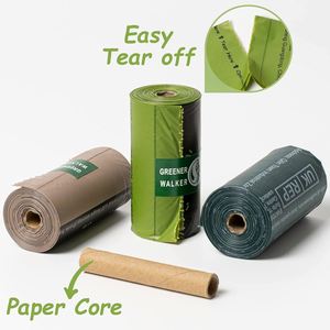 Custom logo 100% Biodegradable Poop <b>Bags</b> for Pet Plastic <b>Bag</b> <b>Compost</b> Dog <b>Bag</b> - Product Image 6