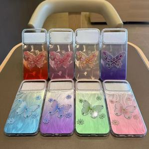 2025 moda elettrolitica Glitter specchio per il trucco custodia per telefono in acrilico custodia per iphone 17 Promax Samsung S25 ultra - Product Image 6