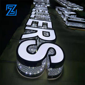 Insegne Metalliche 3D per Esterni per Pubblicità, Disponibili <span class=keywords><strong>Online</strong></span> dalla Cina - Product Image 4