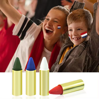 Akiaco Kids Face Art Paint Crayons Stick Lavable Sport Fans Face Body Painting Kit Professional For Football Baseball