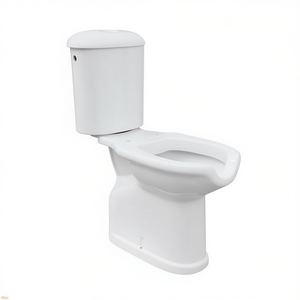 Inodoro con descarga a pared y cisterna monobloque para personas con discapacidad, 78.4 cm de largo, 40.8 cm de ancho, 54.7 cm de alto - Product Image 2