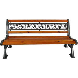 Jardim ao ar livre elegante Ginásio Long Metal <span class=keywords><strong>Bench</strong></span> Plastic <span class=keywords><strong>Wood</strong></span> Grain Solar <span class=keywords><strong>Park</strong></span> <span class=keywords><strong>Bench</strong></span> Furniture Public <span class=keywords><strong>Park</strong></span> Benchleg Outdoor <span class=keywords><strong>Chair</strong></span> - Product Image 6