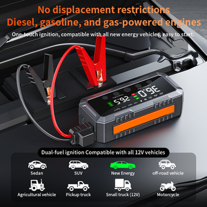 Nouveau 2026 – Démarreur de Voiture 12V à Super Condensateur 10000A 25mm à Double Cylindre, Compresseur d'Air Puissant pour Pneus et Batterie Externe (Power Bank) - Product Image 3