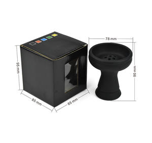 Bol de narguilé en silicone oblako russe shisha en caoutchouc, bol de narguilé en silicone propre entonnoir porte-tabac accessoires de chicha - Product Image 3