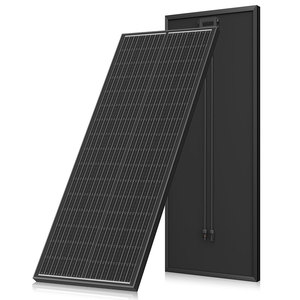 Paneles Solares Residenciales Tipo N, Totalmente Negros, en Stock, 150w 180w 200w 250w, Paneles Solares de Vidrio en Stock - Product Image 1
