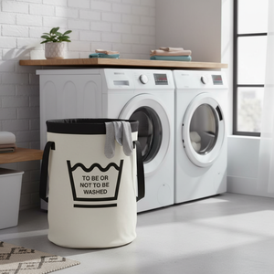 SPIRELLA FunWash 75 liter laundry <b>basket</b> made of polyester, 44 x 60 x 40 cm - Product Image 3