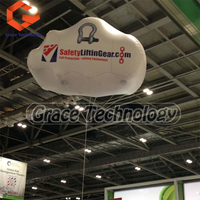 Ballon gonflable suspendu à éclairage Led, ballon de nuage publicitaire, pour décoration d'événements et de scène
