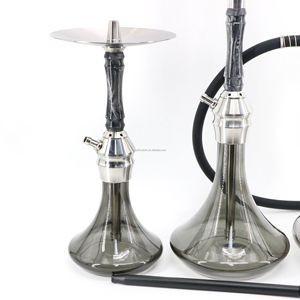 <span class=keywords><strong>Cachimba</strong></span> <span class=keywords><strong>de</strong></span> Lujo <span class=keywords><strong>de</strong></span> Acero Inoxidable 304 con Luz LED, <span class=keywords><strong>Cachimba</strong></span> <span class=keywords><strong>de</strong></span> Vidrio Grande/Mediana con Set <span class=keywords><strong>de</strong></span> Accesorios y Manguera - Product Image 6