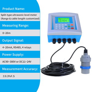 Berührungs lose Ultraschall-Füllstand anzeigen <span class=keywords><strong>Merer</strong></span> 4-20mA RS485 DC24V 5m 10m 20m Reichweite Schlamm tank Diesel Heizöl tank Füllstand sensor - Product Image 4