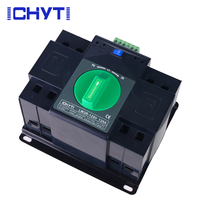 CHYT 2025 Nouveau Design 63A 2P Commutateur de Transfert Automatique Entièrement Automatique Monophasé ATS