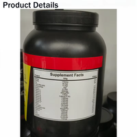 1 kg de poudre de protéines de lactosérum et de créatine aromatisée au citron, gain de masse premium, développement musculaire rapide, vitamines, gym, fitness, prise de poids