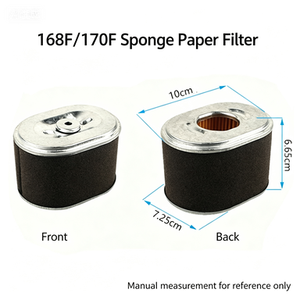 Élément de filtre à air GX160 GX200 168F 170F 5.5HP 6.5HP, pièces de rechange pour générateur à moteur à essence, accessoires pour outils de jardin - Product Image 4