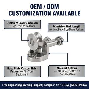 OEM Custom MF106 Bearing Wire Guide Unit SUS304 Stainless Steel for Video jet Inkjet <b>Printer</b> Spare Accessories - Product Image 1