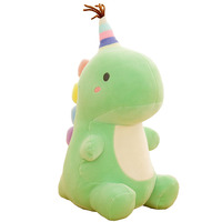 Peluche de dinosaure en peluche rose, cadeau d'anniversaire en gros