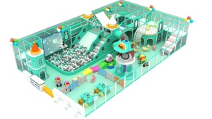 Equipo de Juegos Interior para Niños con Certificación ASTM, con Tapetes de Impacto Suave y Diseño Seguro para Espacios Públicos - Product Image 4