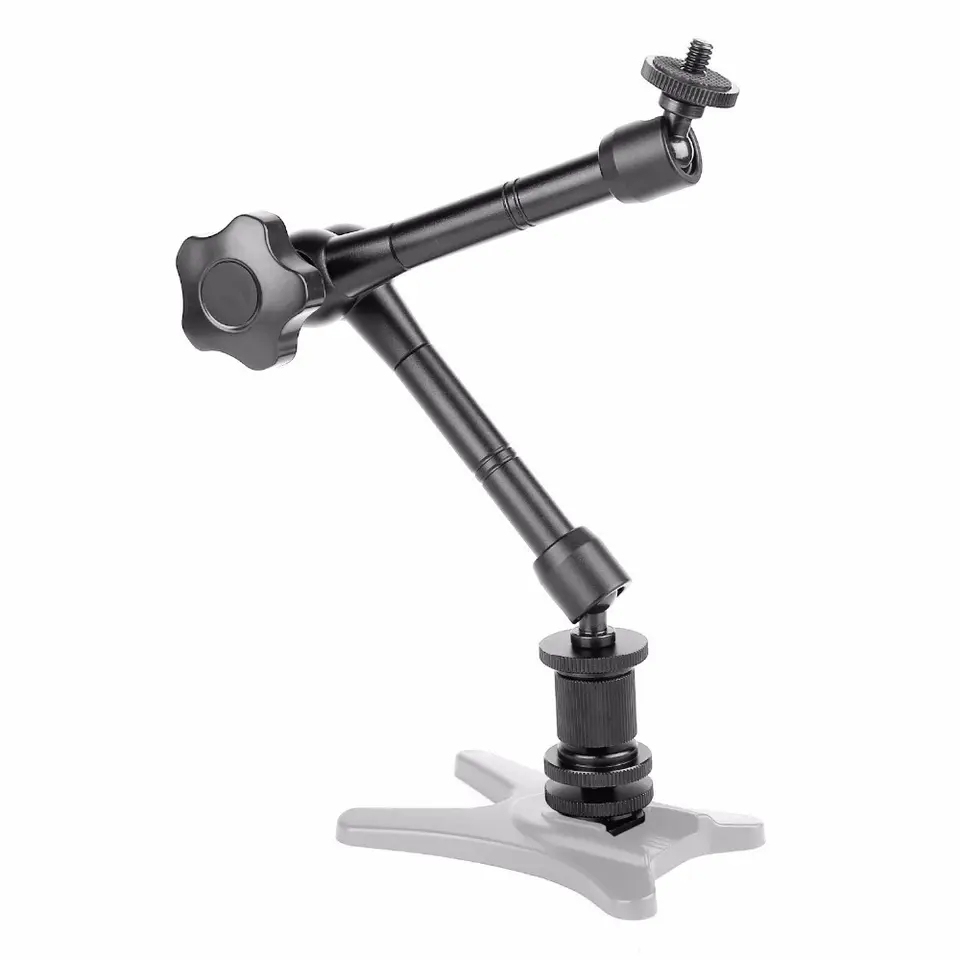 ULANZI Clip de pinza de cangrejo súper doble, soporte de abrazadera de cámara, adaptador de