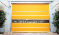 Porte de volet roulant rapide sans poussière réglable de capteur automatique de PVC de conception industrielle moderne finie pour l'usage intérieur d'atelier