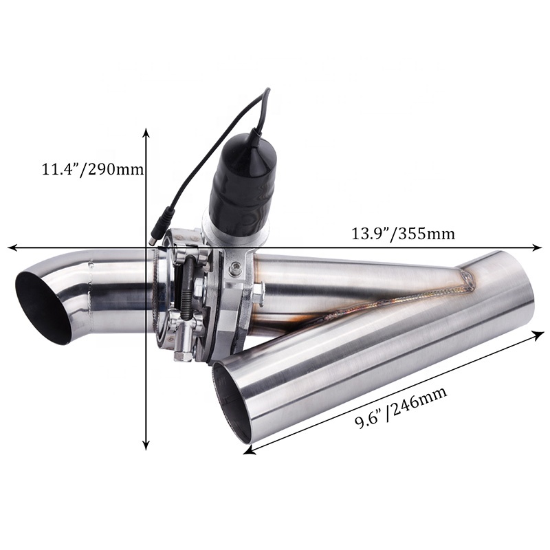 Электрический выхлопа выпускной клапан