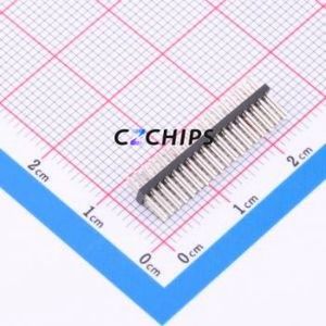 HB-PH1-127218PB2GOP Pin Header Through hole Component (THT),P=1.27mm Connector 2x18P 1.27mm 1.27mm Pin Header - Product Image 1