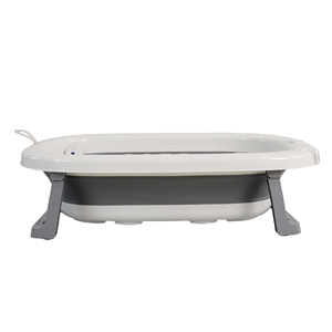 Ensemble <span class=keywords><strong>de</strong></span> baignoire pliable pour nouveau-né, matériau PP et TPE souple, portable et avec détection <span class=keywords><strong>de</strong></span> température, baignoire bébé en plastique - Product Image 3