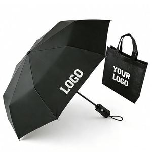 Portable <b>Umbrella</b> Logo Custom Wholesale Promotional Folding Mini <b>Windproof</b> UPF50+ Business Gift Personalized with Printing - Product Image 1