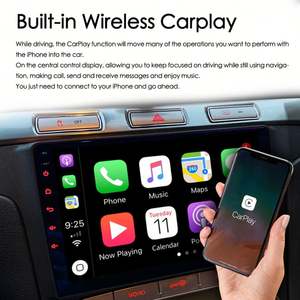 Autoradio Android 13 avec commande vocale IA, 8+128 Go, CarPlay sans fil, pour Ford S Max S-MAX 2007-2015, lecteur multimédia vidéo, stéréo GPS - Product Image 5