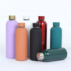 sepeda air botol kecil Suppliers-Amazon Botol Olahraga Mulut Kecil, 304 Stainless Steel Vacuum Flask 350Ml 500Ml 750Ml