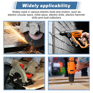 Tùy chỉnh công cụ điện bốn giai đoạn 1-607014111 6.3*16*25 bàn chải carbon phụ kiện động cơ bàn chải carbon - Product Image 5