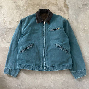 Blouson de travail réversible et imperméable pour homme, en toile de canard, style bomber, décontracté, imprimé, zippé, pour l'extérieur en hiver - Product Image 5