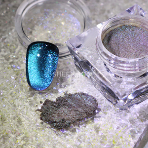 <span class=keywords><strong>Poudre</strong></span> de pigment magnétique Sheenbow en verre borosilicate bleu de qualité cosmétique, effet larme <span class=keywords><strong>d</strong></span>'ange - Product Image 1