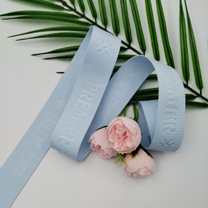 Wholesale HH4K TH0743-30(DB) Custom Webbing Strap Spandex/Nylon Ribbon Bags Factory Price Customized Size Available <b>Elastic</b> - Product Image 1