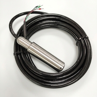 Sensores de Nivel de Agua de 60m/100m, 24VDC, Transmisor de Nivel Sumergible de Acero Inoxidable 316L para Monitoreo del Nivel de Tanques de Agua