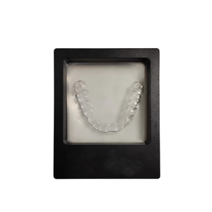 9x11x2cm scatola di imballaggio per finestra con cornice in plastica galleggiante per Aligner dentale - Product Image 1