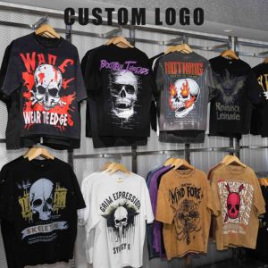 <span class=keywords><strong>2026</strong></span> Yeni Özel Baskılı Tasarımcı Erkek Giyim %100 Pamuk Büyük Beden Erkek Tişörtleri Grafik Baskılı Tişörtler Erkek - Product Image 2