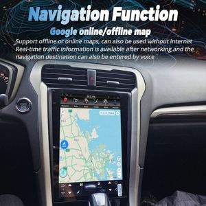 Android 13 Tesla Style Touch Screen 12.1Inch for Ford Mondeo Fusion MK5 Android Car Radio Multimedia Video <b>Player</b> GPS Navigator - Product Image 5