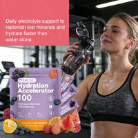 OEM Elektrolyten Energie Drinkpoeder Hydratatie Voeding met 200mg B-vitamines en Revitaliserende Elektrolytenmix Poederzakjes