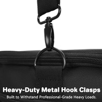 Sac de batterie Bongo de taille standard personnalisé avec 3 poches supplémentaires pour accessoires