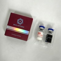 Emballage intérieur cosmétique, boîte à peptides, plateau blister personnalisé, étiquette, boîte personnalisée, boîte en papier sur mesure